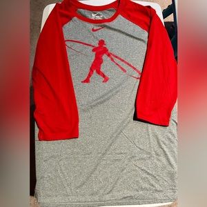 Nike Swingman 3/4 Sleeve Baseball Tee